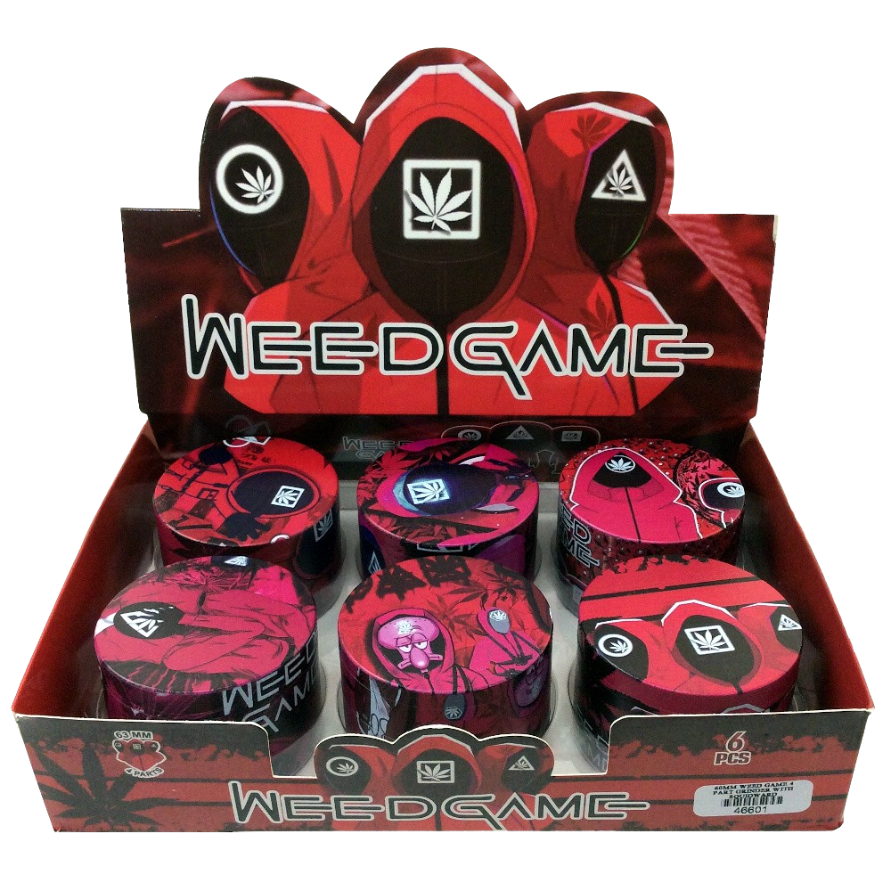 CLEARANCE! Weed Game Grinders (6PCS/DISPLAY)