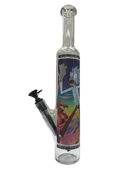 CLEARANCE | D&K Glass Oil Pourer Rick & Morty 36cm