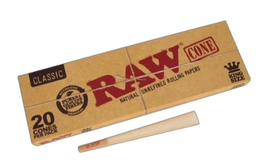 Raw Classic Cones King Size 20 Cones 1pk