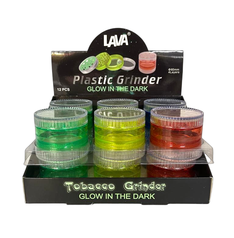 Plastic Tobacco Grinders Extra Large