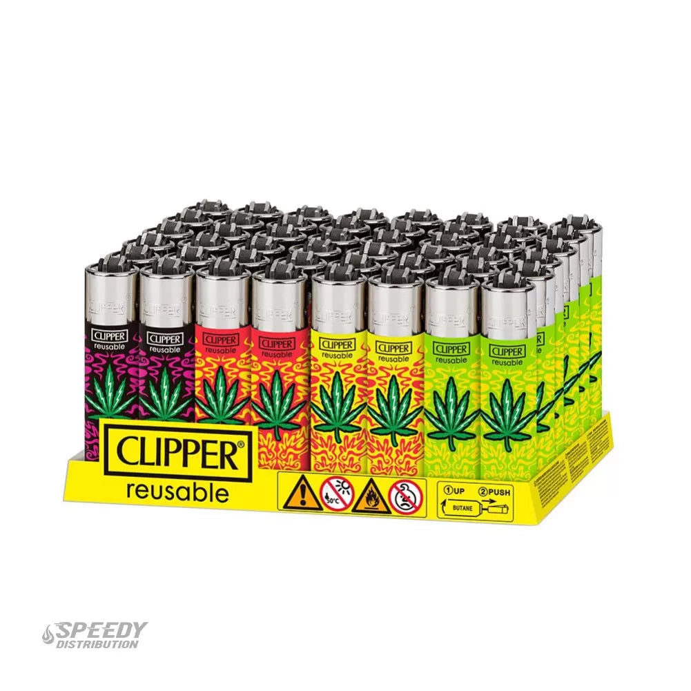 Clipper Lighters Renzo Leaves Large