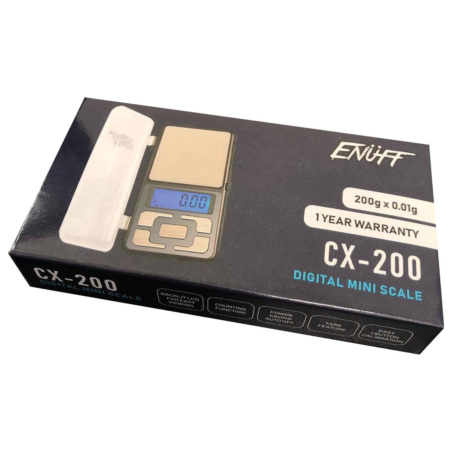 ENUFF Digital Mini Scale 200g x 0.01g - Cig Corp Wholesalers