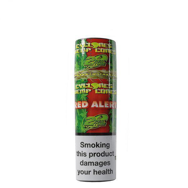 Cyclones Hemp Cone Red Alert 24pk - Cig Corp Wholesalers