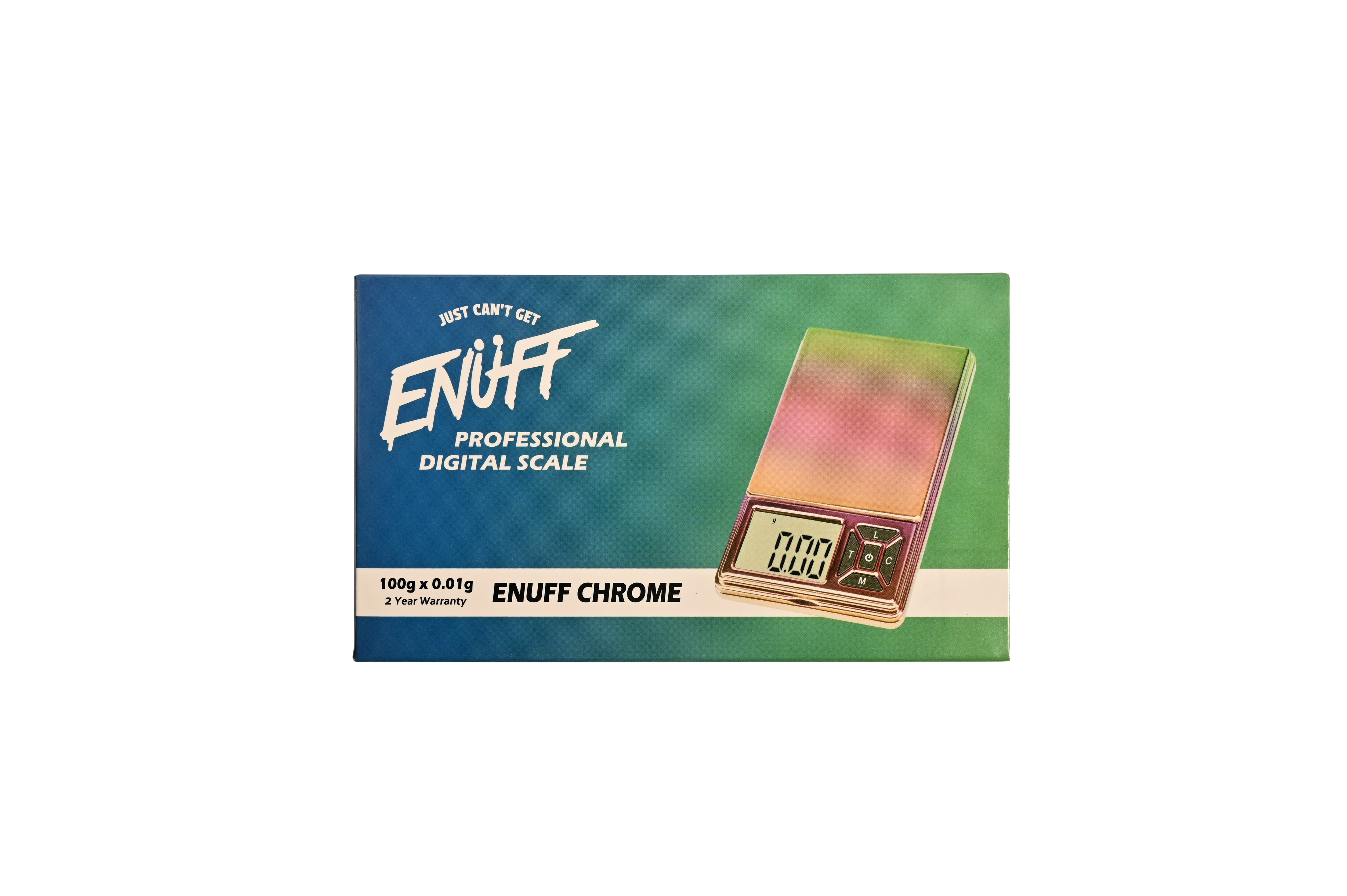 Enuff Chrome Digital Scale 100g x 0.01g