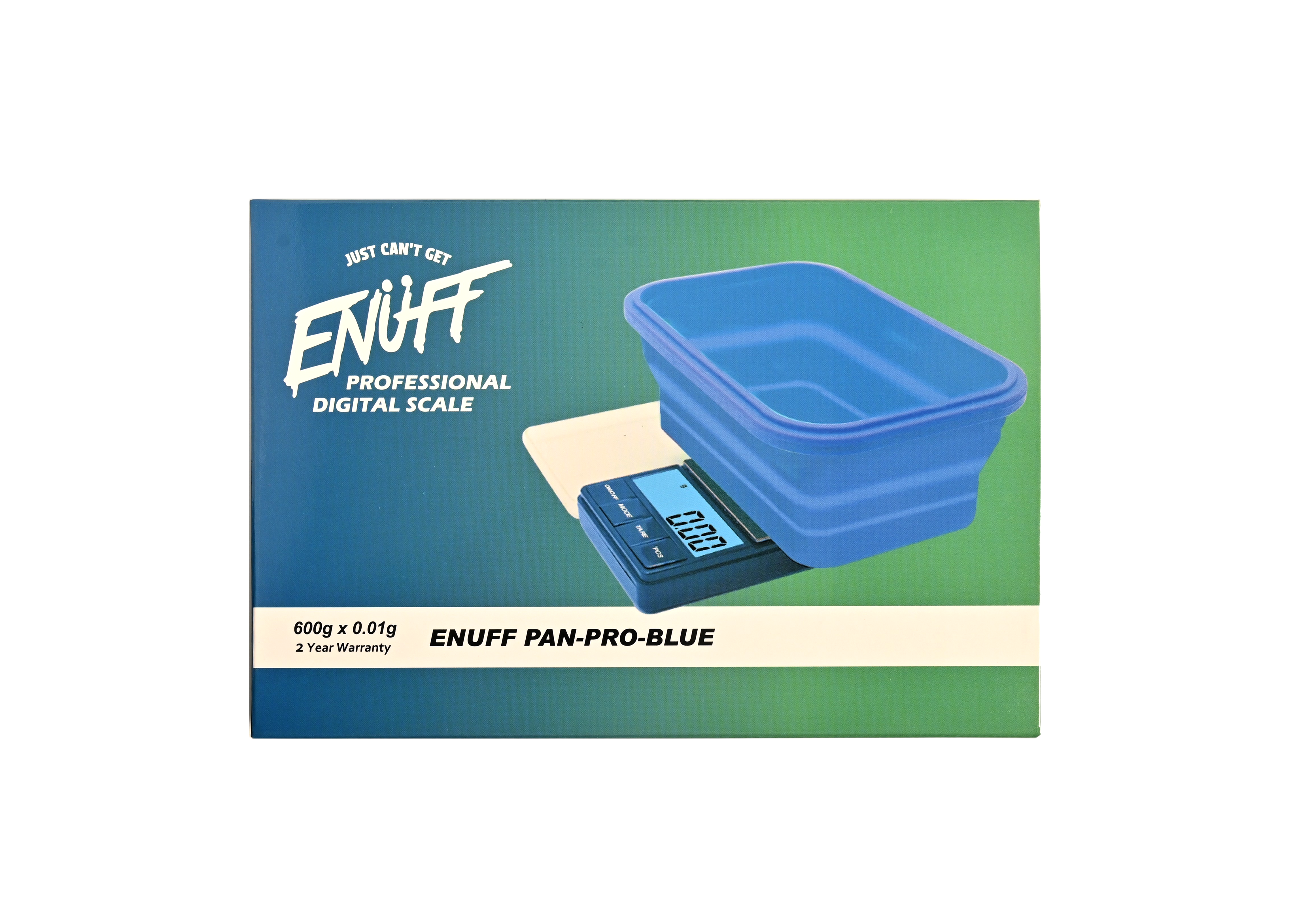 Enuff Digital Scale Pan Pro Blue– 600g x 0.01g