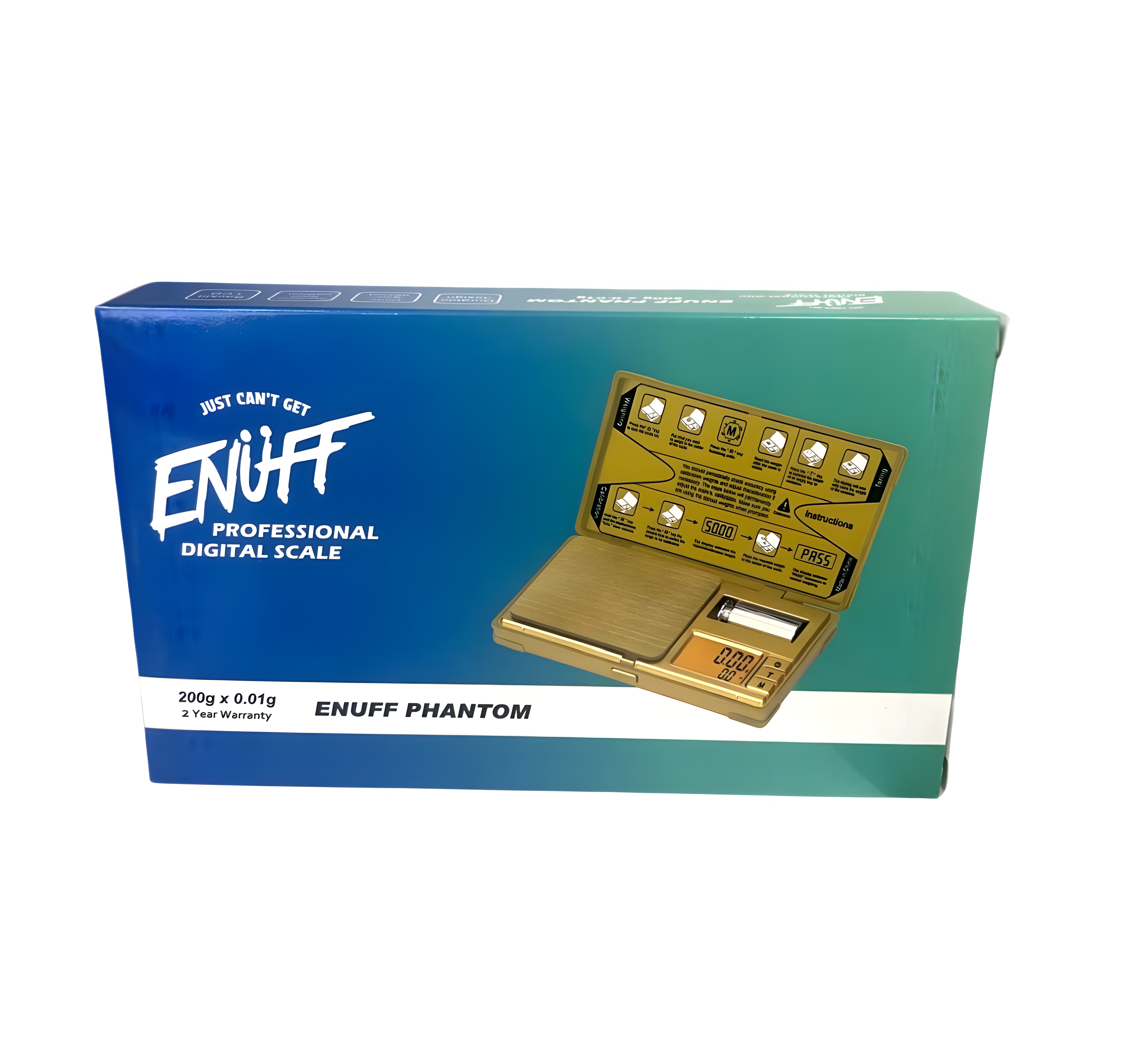 Enuff Phantom Digital Scale 200g x 0.01g