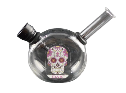 D&K Smoking Set 7cm Skull Design Box of 12