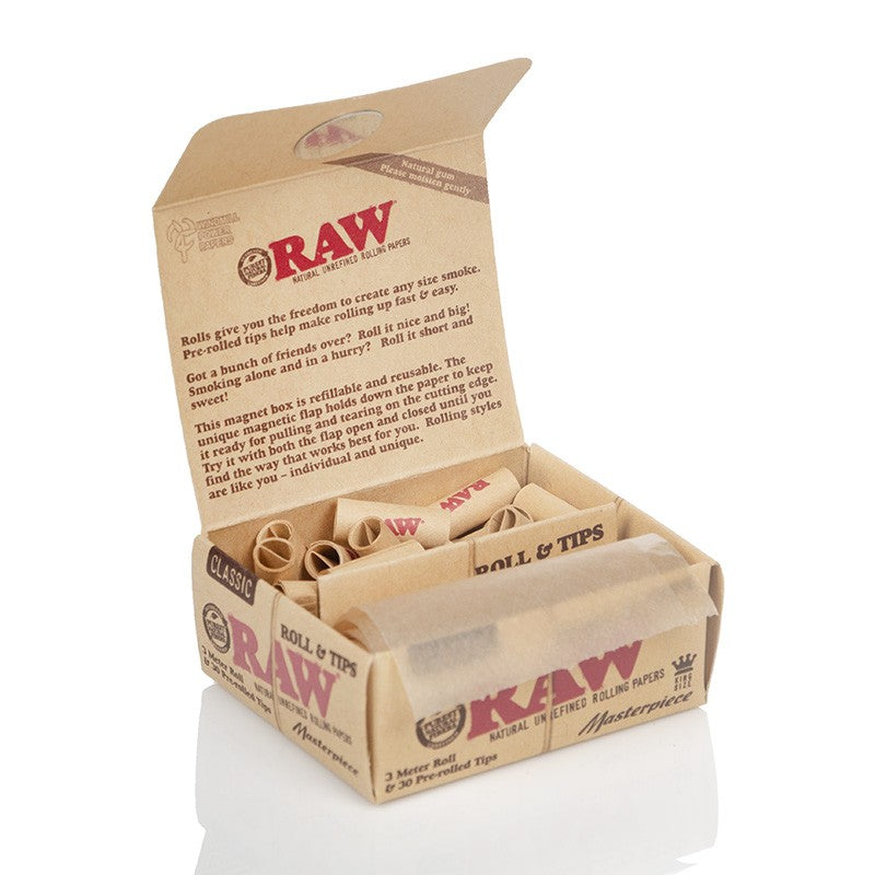 Raw Classic Rolls & Tips 3m Masterpiece