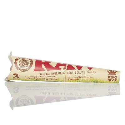 Raw Cones Organic Hemp 3 Cones King Size