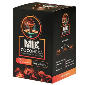 MIK COCO SHISHA CHARCOAL 1KG