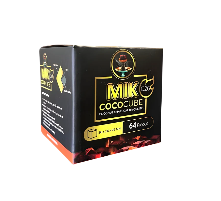 Mik Coco Cube Shisha Coconut Charcoal Briquettes 