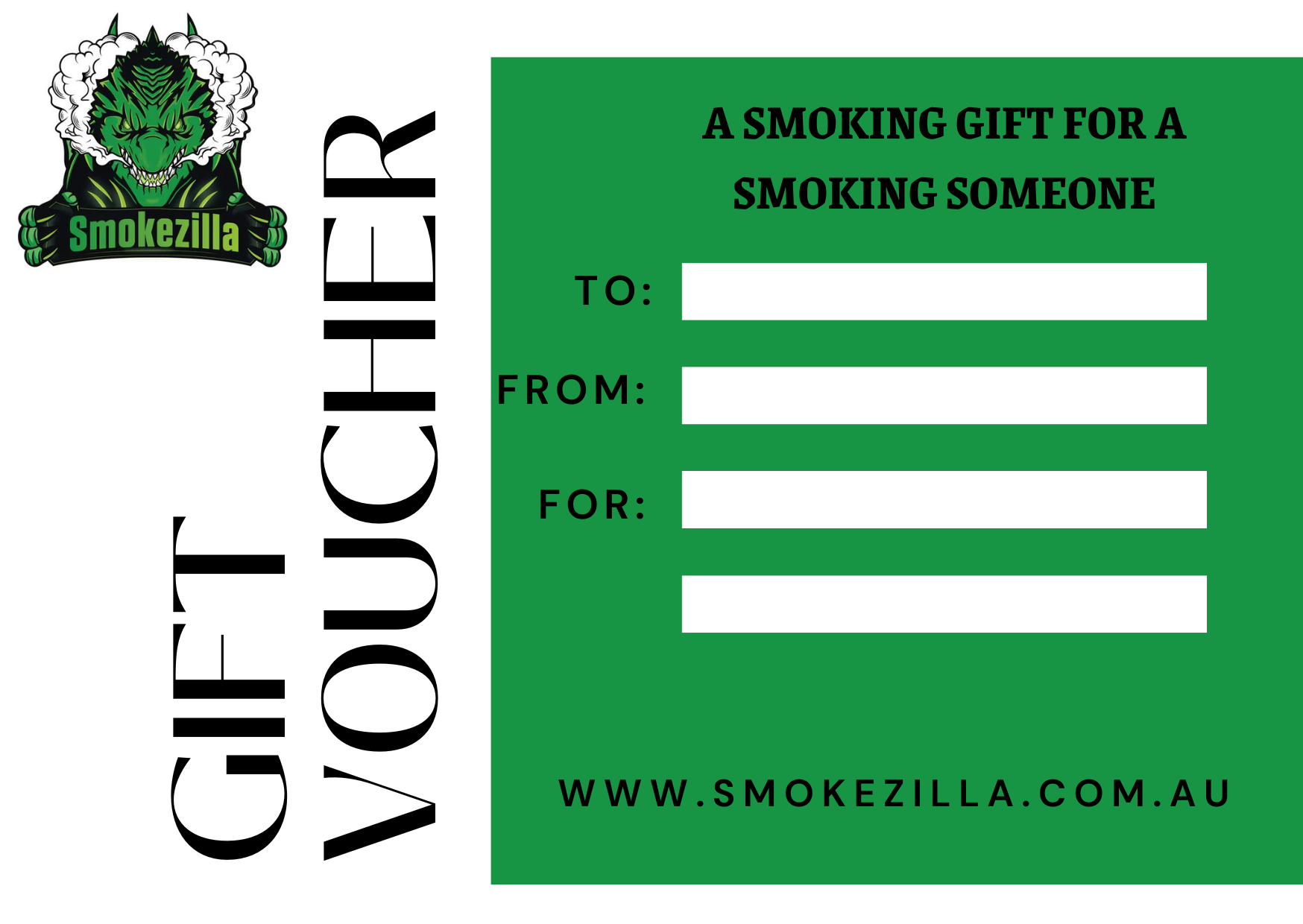 Smokezilla Gift Card