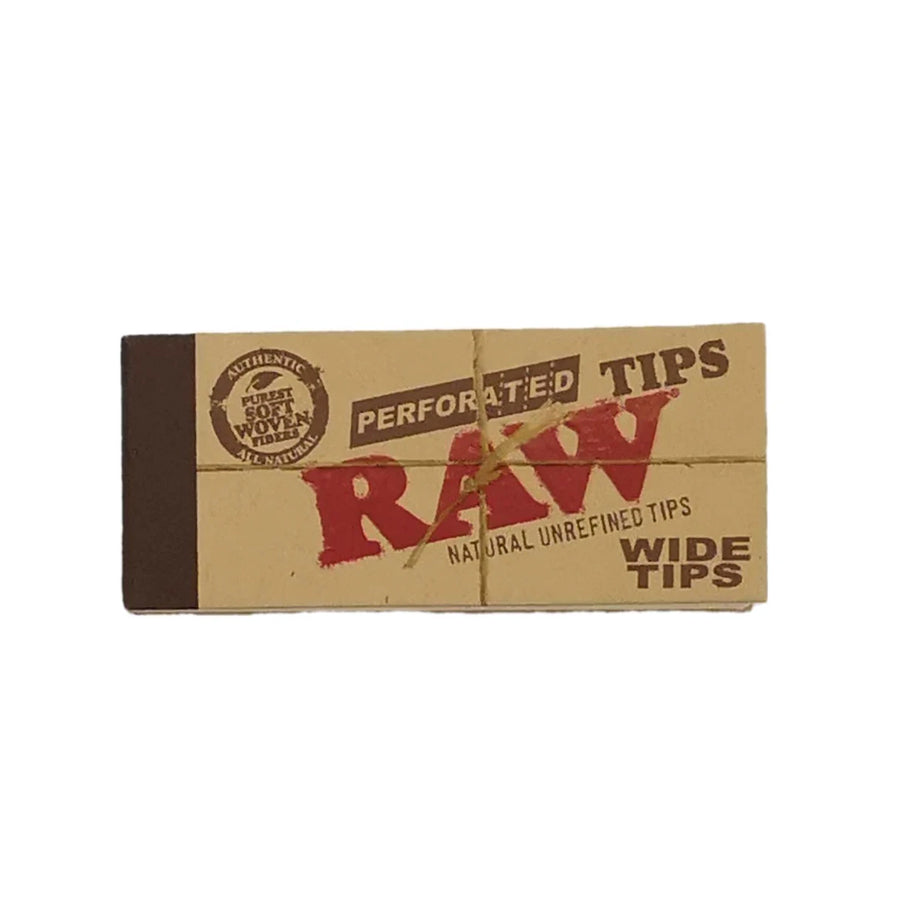 Raw Perforated Tips Wide - 50 tips