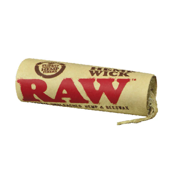 Raw Natural Hemp Wick Rolls - 20ft 6m