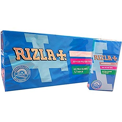 RIZLA ULTRA SLIM FILTER TIPS - 20 PACK