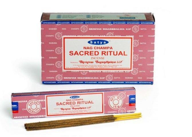 Satya SACRED RITUAL, 15g X 12 Packets - Cig Corp Wholesalers