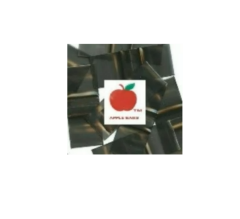 1010 Apple Black Face Zip Lock Stash Bag 25 x 25mm 100pcs