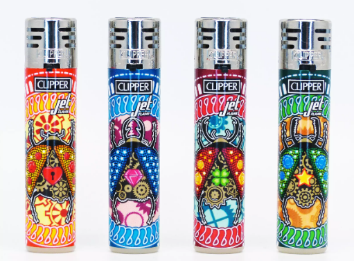 Clipper Jet Lighters Shiny Beetle Large