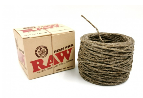 RAW Hemp Wick 30.5m