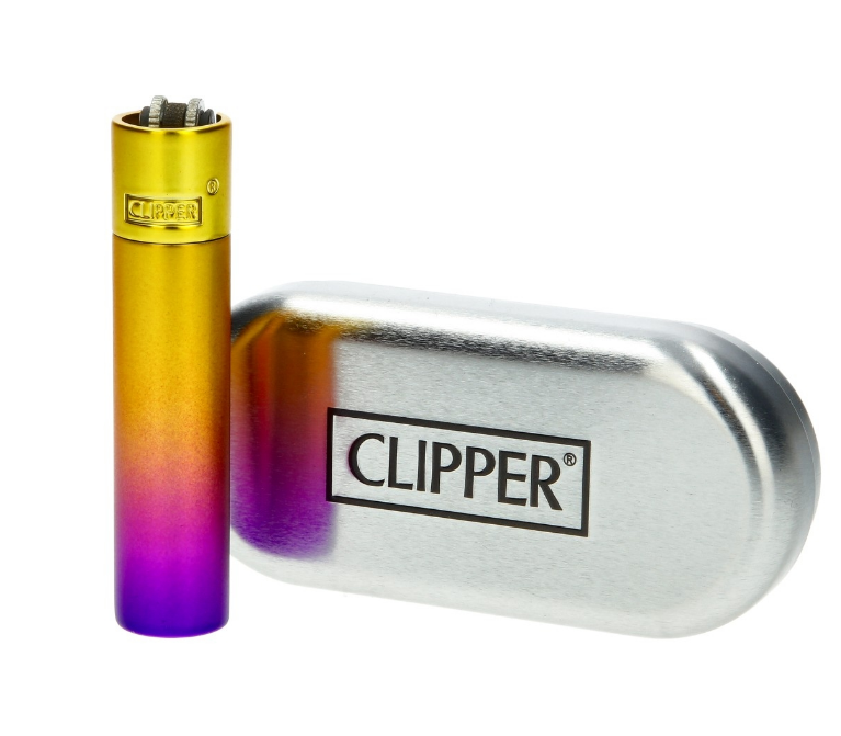 Clipper Lighter Metal Pansy