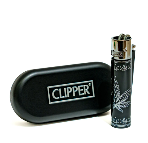 Clipper Metal Leaves Premium Lighter