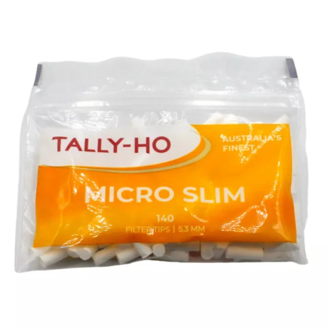 Tally-Ho Micro Slims Filters - 140 Tips