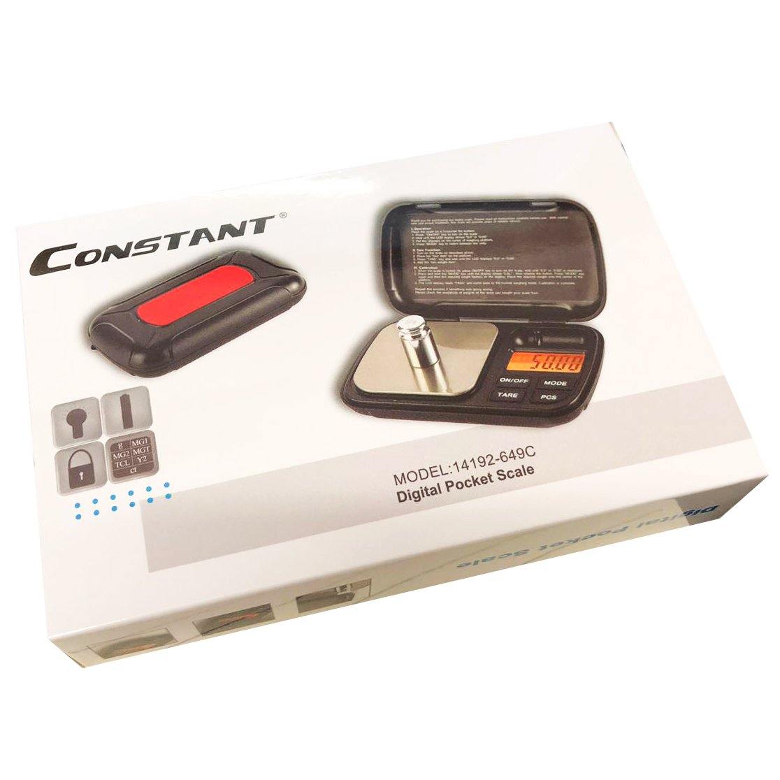 CONSTANT POCKET SCALE 200g x 0.01g - Cig Corp Wholesalers