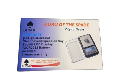 Digital Scale Guru Of The Spade