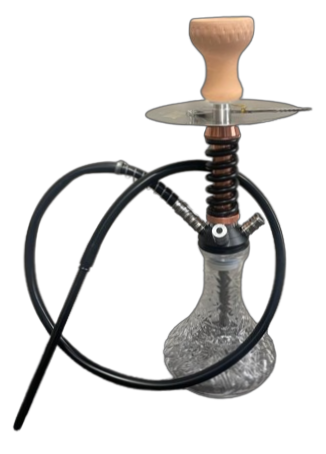 Glass & Metal Shisha (48CM)