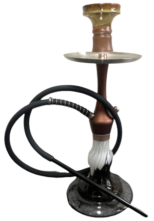 Glass & Metal Design Shisha (48CM)