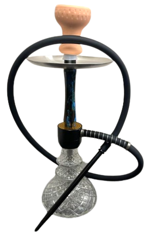 Glass & Metal Design Shisha (45CM)