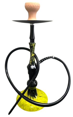 MIK COCO Glass & Metal Shisha (55CM)