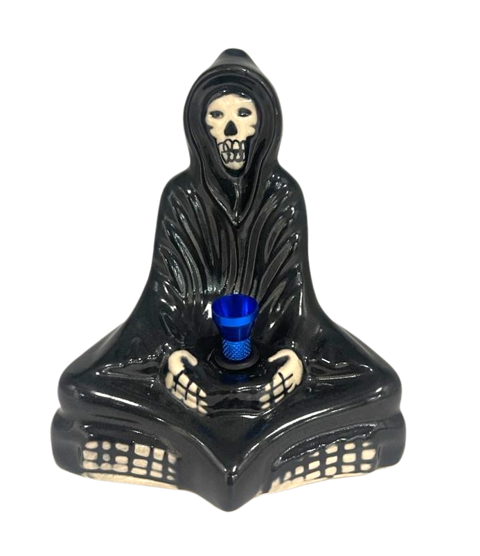 Ceramic Oil Pourer Grim Reaper Design (16CM)