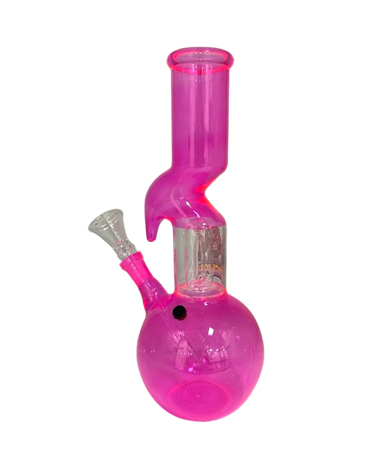 ONGBAY Glass Bong Fluorescent Design (25CM)