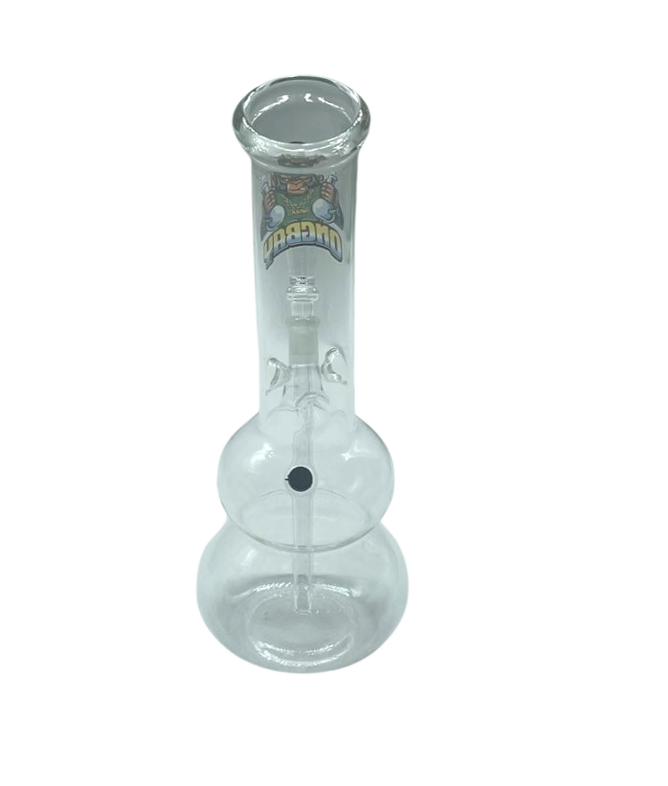 ONGBAY Bong Double Bubble Design (25CM)