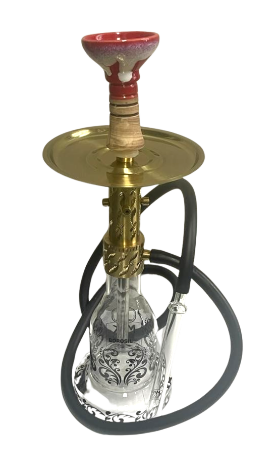 MIKCOCO Brass Shisha With Carry Bag (50CM)