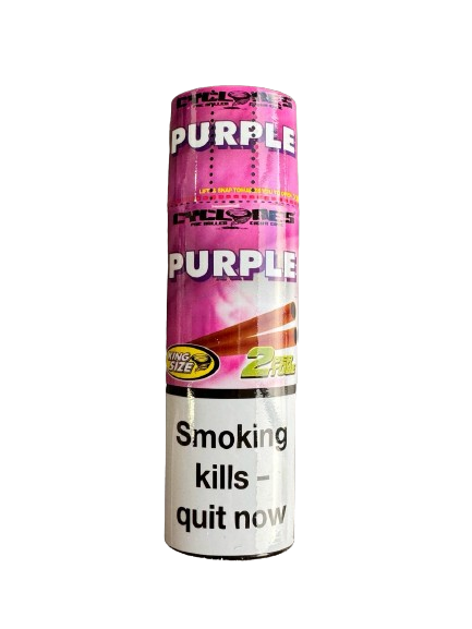 Cyclones 2 Pre Rolled Cones Purple King