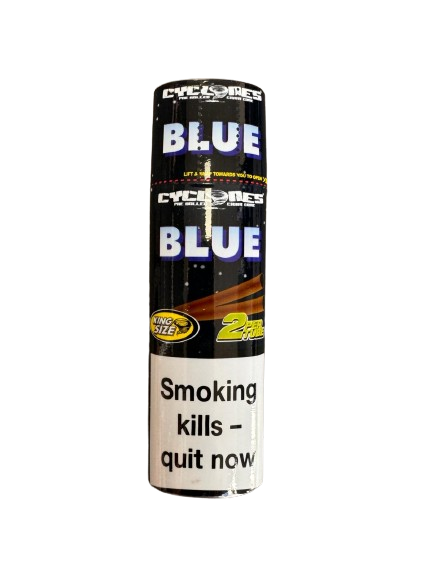 Cyclones 2 Pre Rolled Cones Blue King