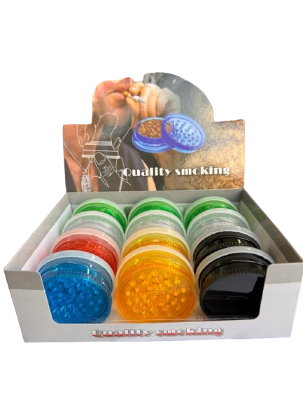 Plastic Grinder Assorted Colours Medium