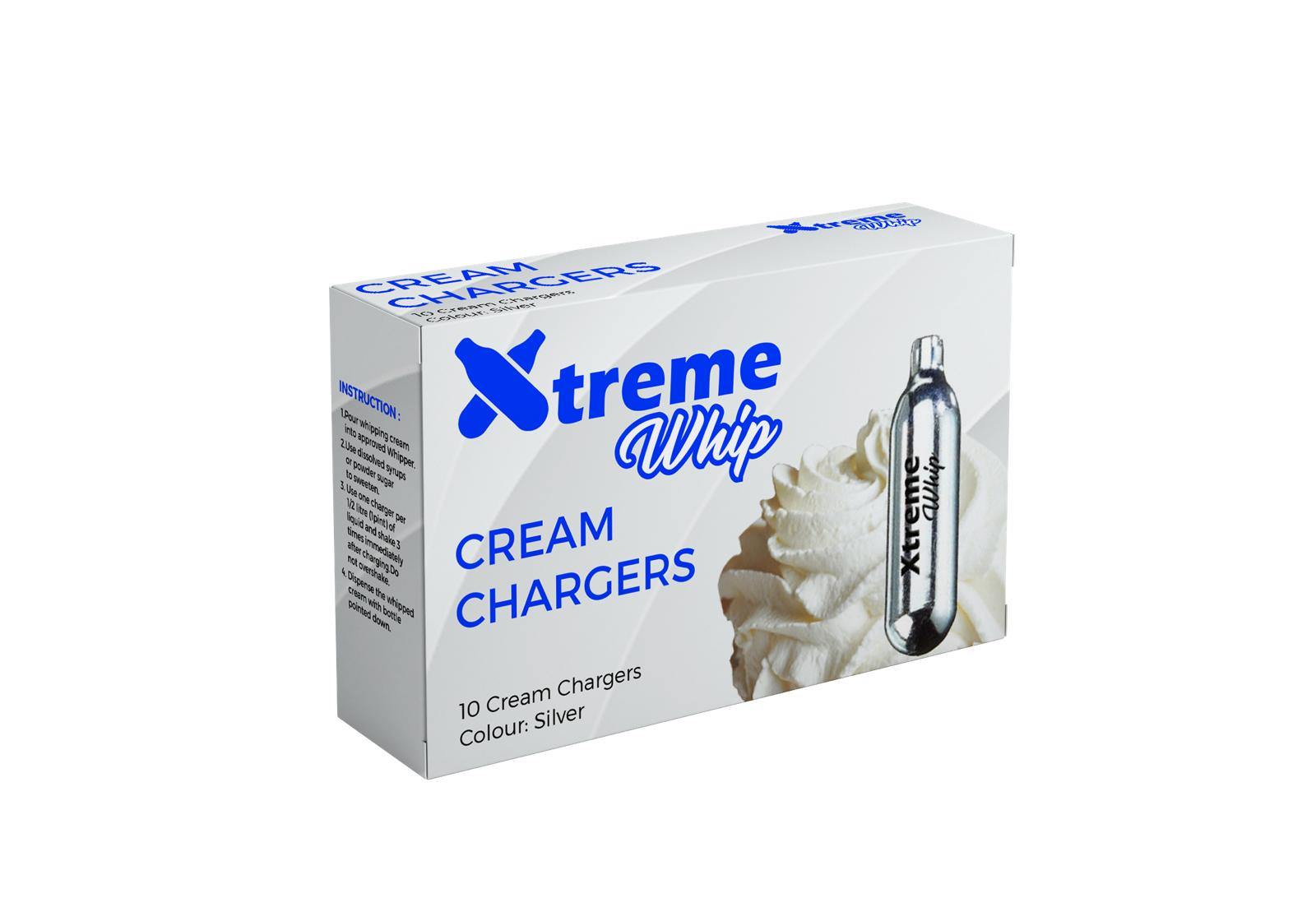 XTREME WHIP CREAM CHARGERS PK 10 (ORIGINAL)