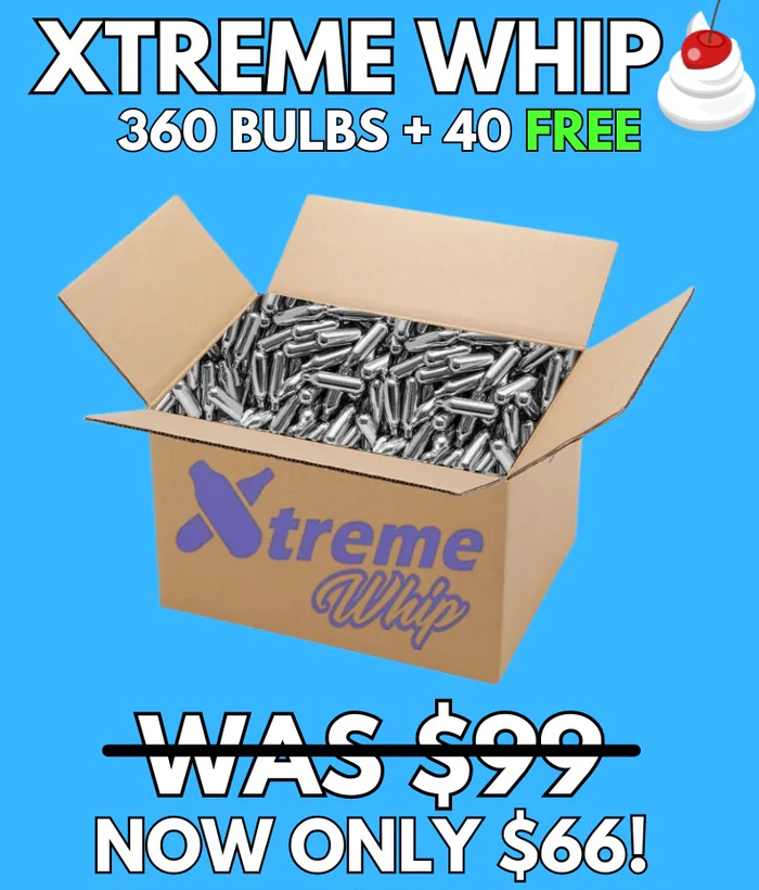 XTREME WHIP Loose 8g Cream Chargers 360PCS