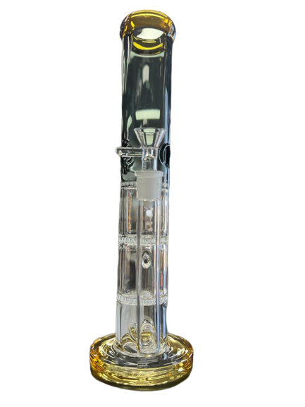 Percolator Bong 33cm Yellow