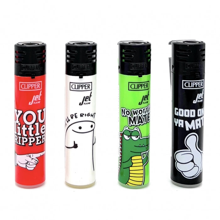 Clipper Jet Lighters Aussie Quotes Large