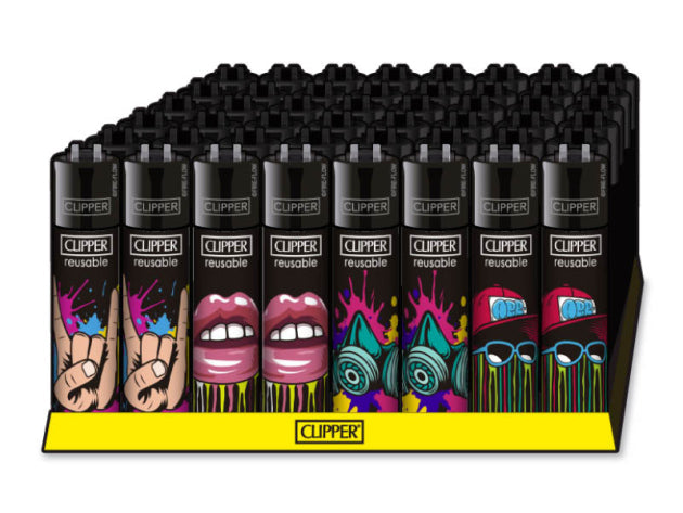 Clipper Lighter Mini Urban Style 48pk