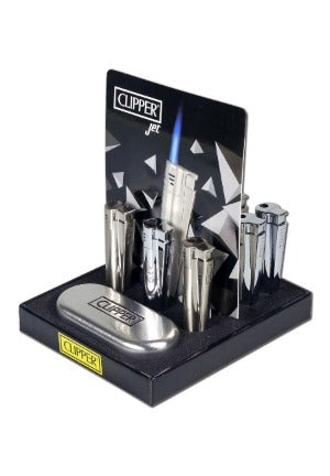 CLIPPERS METAL SILVER 12PCS DISPLAY - Cig Corp Wholesalers