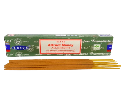 Satya Patchouli Money Attraction Love  Incense