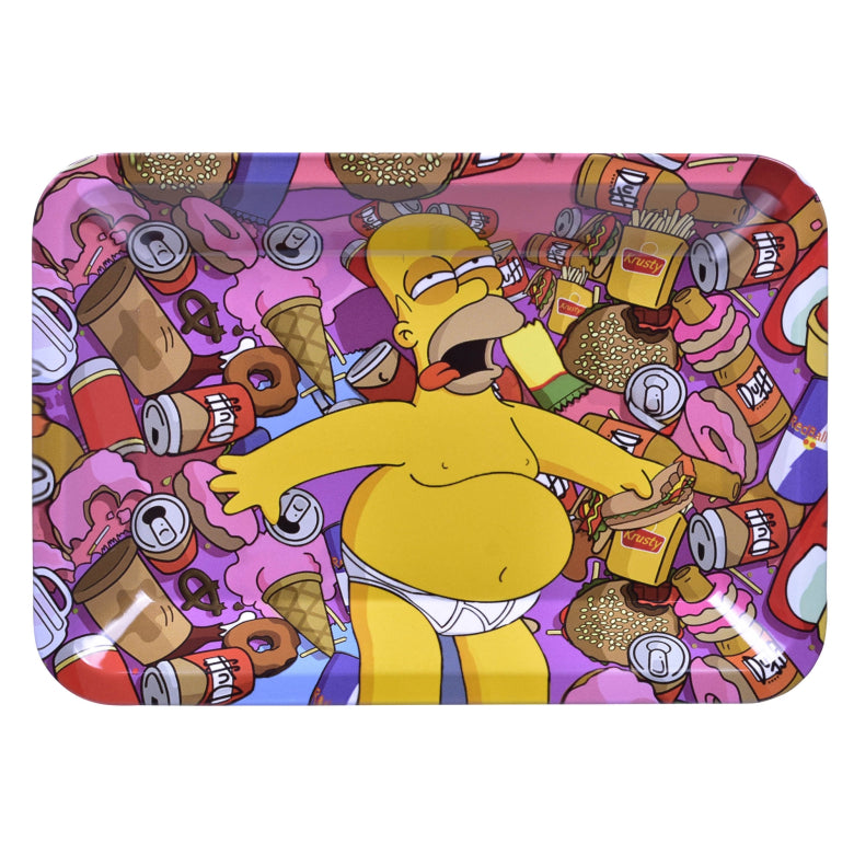 Metal Rolling Tray Small 18x12.5cm