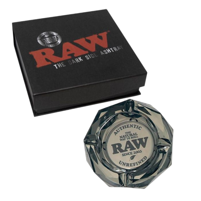 RAW The Dark Side Glass Ashtray