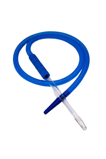 Shisha Hookah Hose Glass Blue 50PK