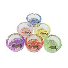 Honeypuff Heavy Crystal Glass Ashtray 85mm